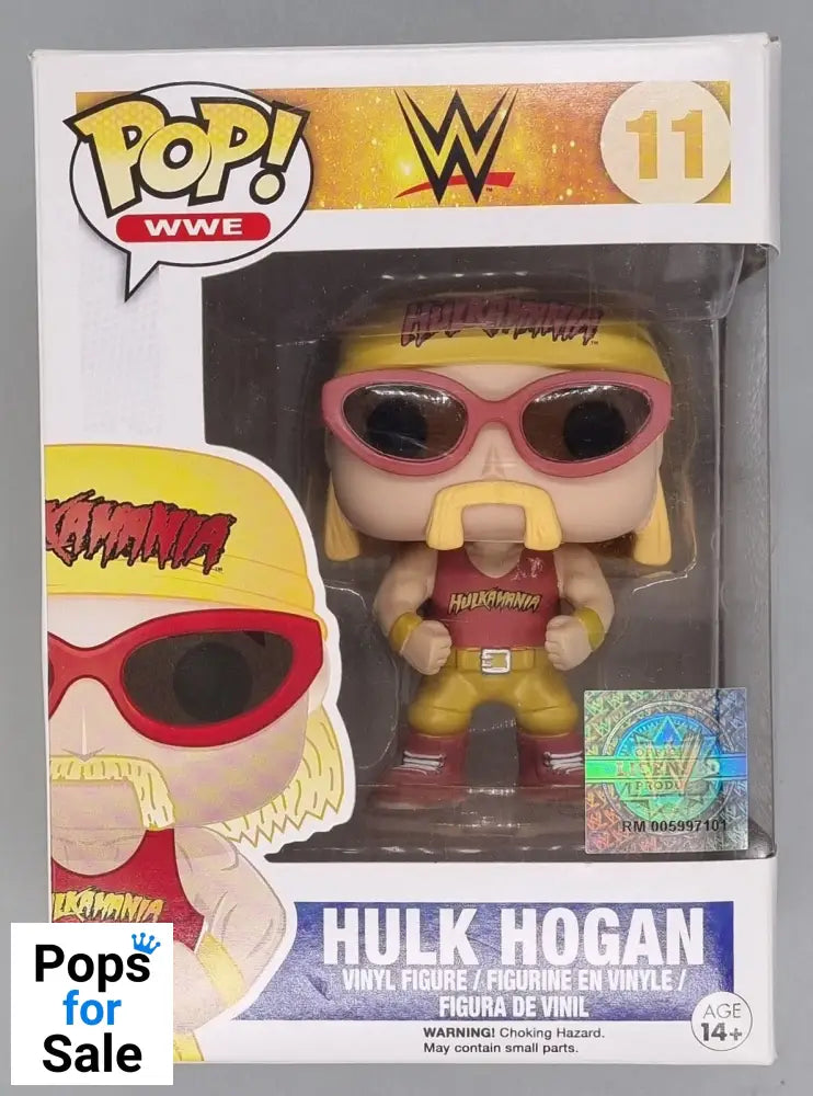 11 Hulk Hogan - WWE - Funko POP - Box Damaged