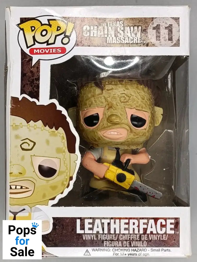 #11 Leatherface - The Texas Chainsaw Massacre - Box Damaged Funko POP