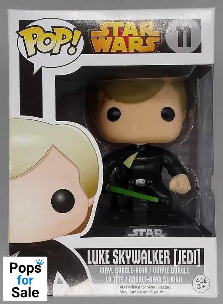 11 Luke Skywalker (Jedi Vault Edition) - Star Wars Box Damaged Funko POP