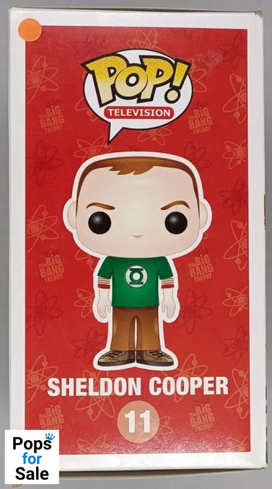 #11 Sheldon Cooper - Big Bang Theory - Box Damaged Funko POP - PopsforSale.co.uk