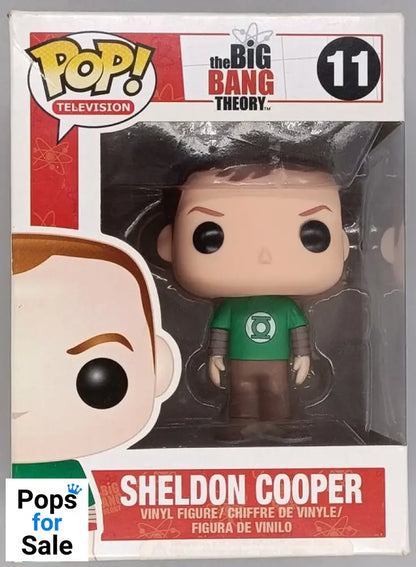 #11 Sheldon Cooper - Big Bang Theory - Box Damaged Funko POP - PopsforSale.co.uk