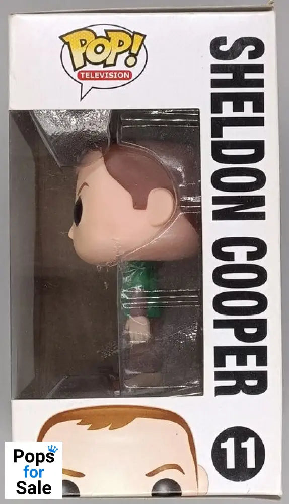 #11 Sheldon Cooper - Big Bang Theory - Box Damaged Funko POP - PopsforSale.co.uk