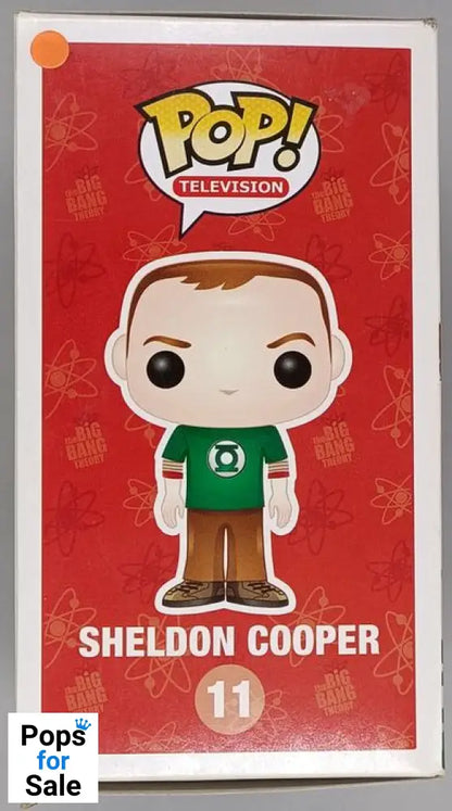 #11 Sheldon Cooper - Big Bang Theory - Box Damaged Funko POP
