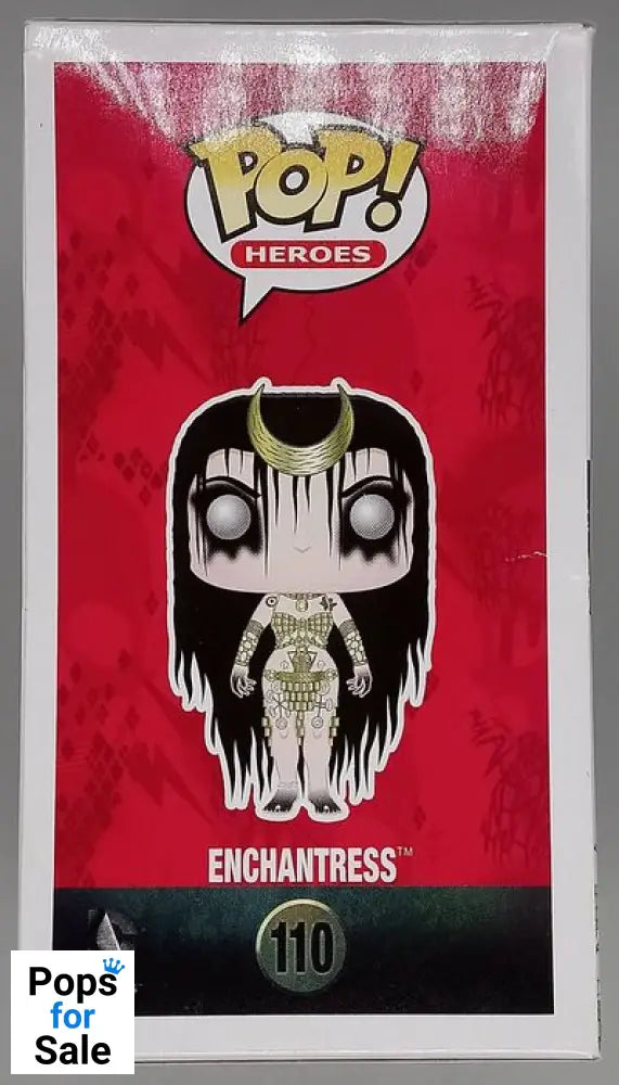 #110 Enchantress Suicide Squad DC Legion of Collectors Damaged Box Funko POP - PopsforSale.co.uk