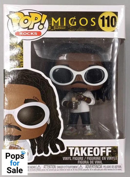 110 Takeoff - Migos - Rocks - Funko POP - Box Damaged