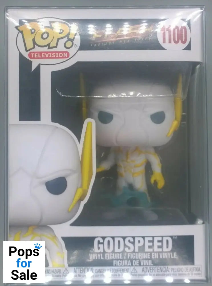 #1100 Godspeed - The Flash Funko POP - PopsforSale.co.uk