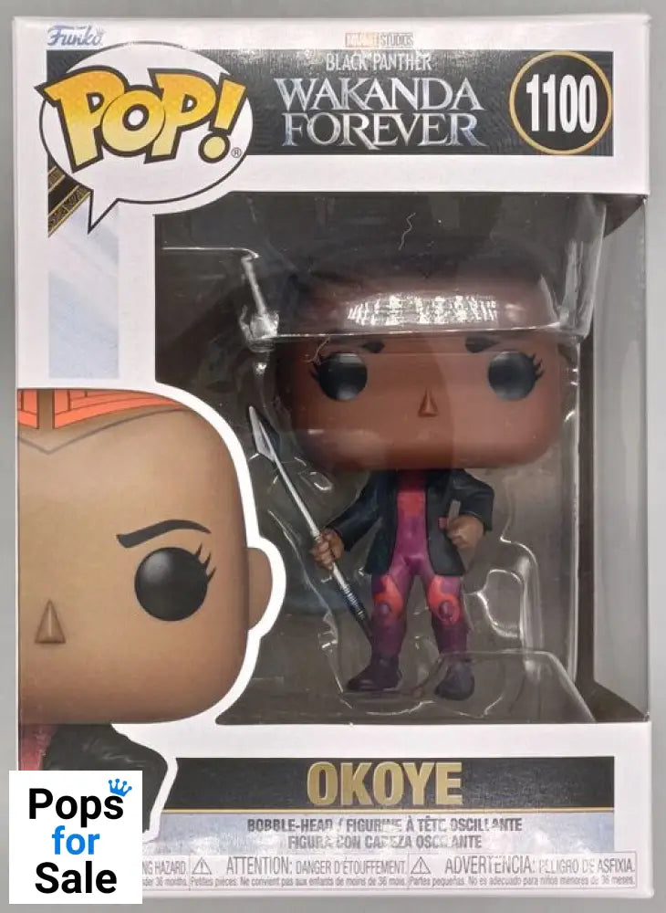 #1100 Okoye - Marvel Wakanda Forever Funko POP