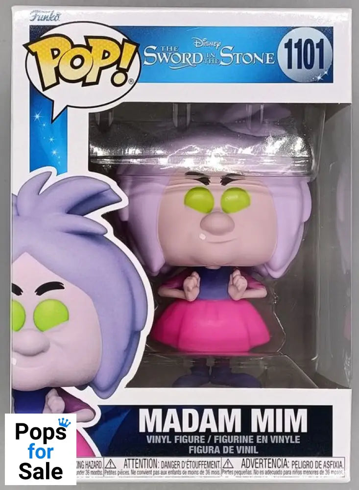 #1101 Madam Mim - Disney Sword In The Stone Funko POP - PopsforSale.co.uk