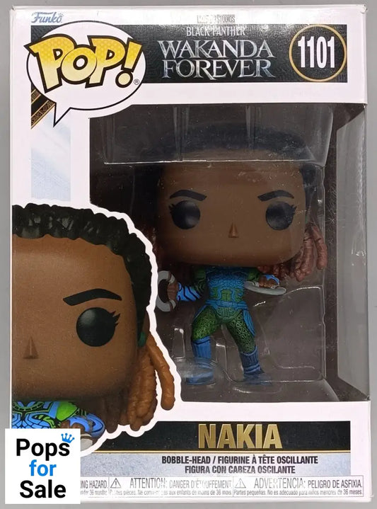 1101 Nakia - Marvel Black Panther Wakanda Forever - Funko POP - Box Damaged