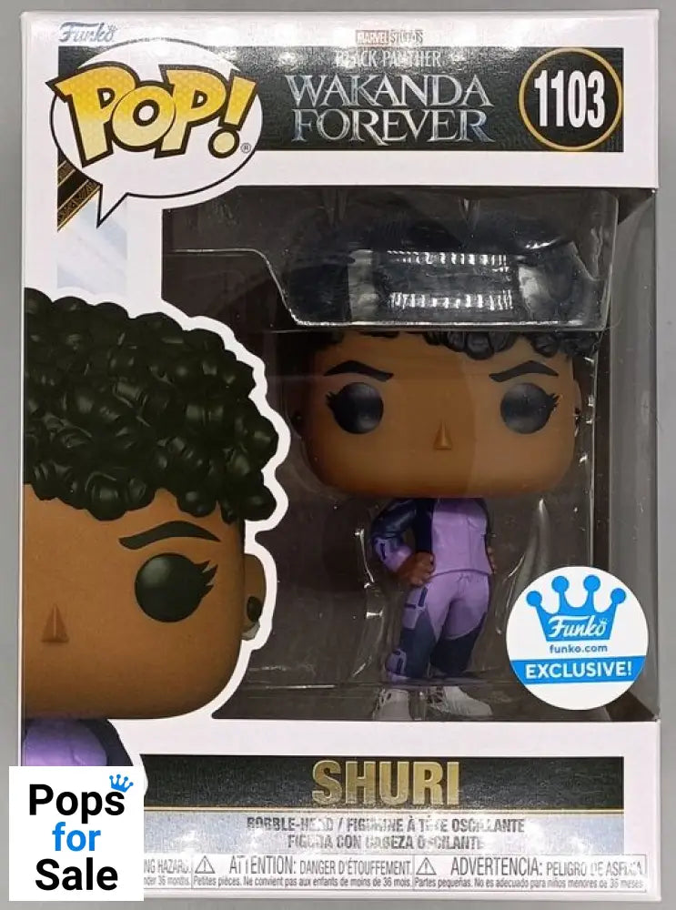 #1103 Shuri - Marvel Wakanda Forever Funko POP - PopsforSale.co.uk