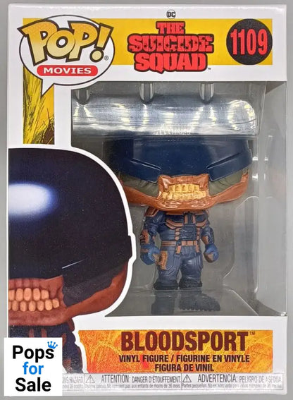 #1109 Bloodsport - The Suicide Squad Box Damaged Funko POP - PopsforSale.co.uk