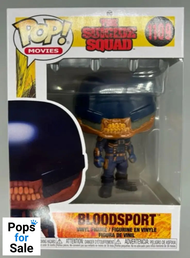 #1109 Bloodsport - The Suicide Squad Funko POP - PopsforSale.co.uk