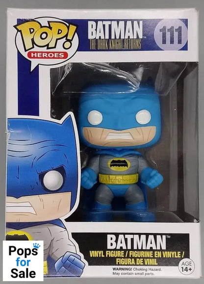 #111 Batman (Blue) - DC - Dark Knight Returns - Box Damaged Funko POP