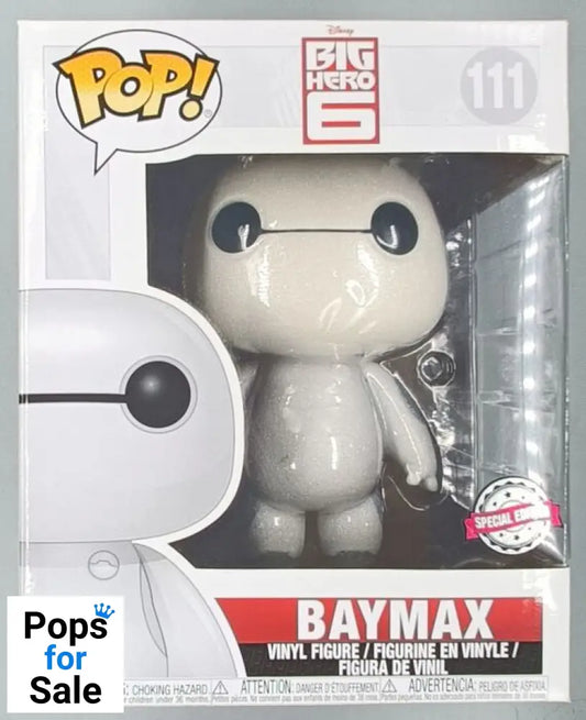 111 Baymax - 6 Inch Diamond - Disney Big Hero 6 Box Damaged Funko POP