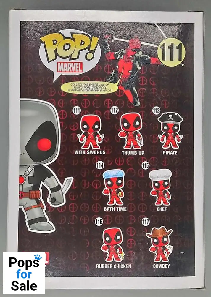 #111 Deadpool (X-Force) - Marvel - Exclusive Funko POP - PopsforSale.co.uk