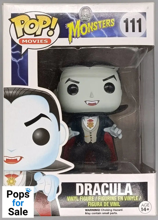 #111 Dracula - Monsters Horror Box Damaged Funko POP - PopsforSale.co.uk