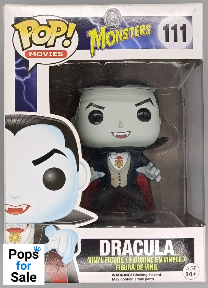 #111 Dracula - Monsters Horror Box Damaged Funko POP