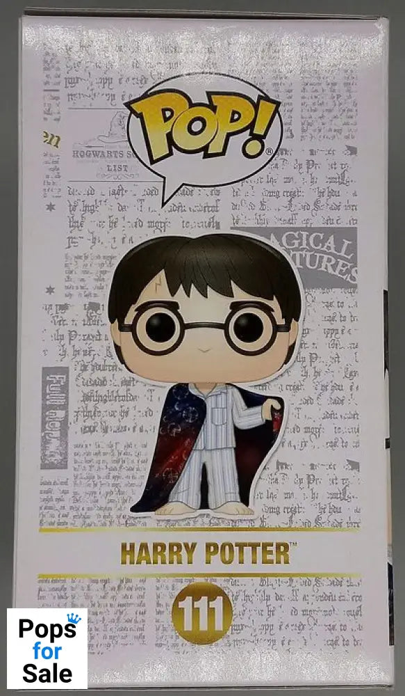 111 Harry Potter (in Invisibility Cloak) - Harry Potter Funko POP