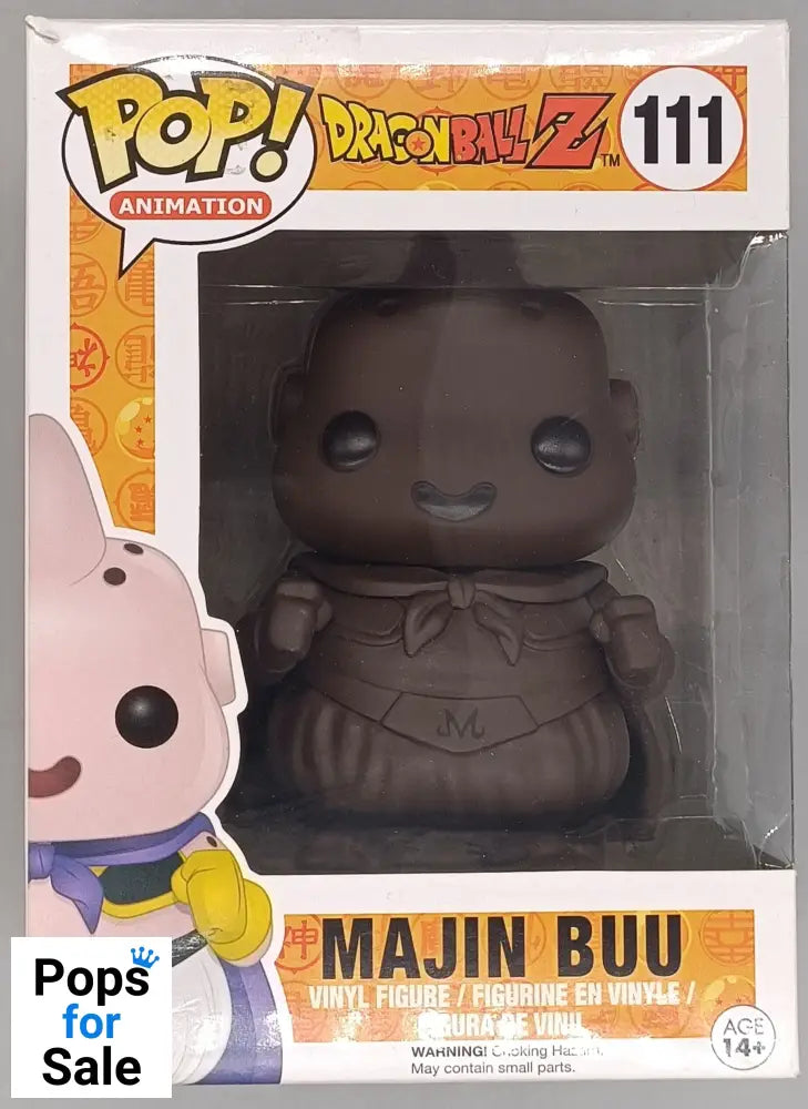 111 Majin Buu (Chocolate) - Dragon Ball Z - Box Damaged Funko POP