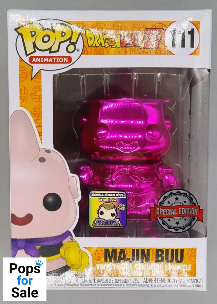 111 Majin Buu (Pink) Chrome - Dragon Ball Z Funko POP
