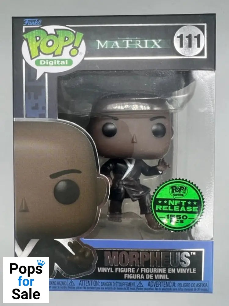 #111 Morpheus (Training) Digital 1550pc Limited Edition The Matrix Funko POP