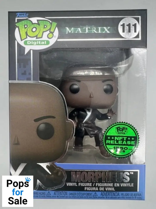 #111 Morpheus (Training) Digital 1550pc Limited Edition The Matrix Funko POP