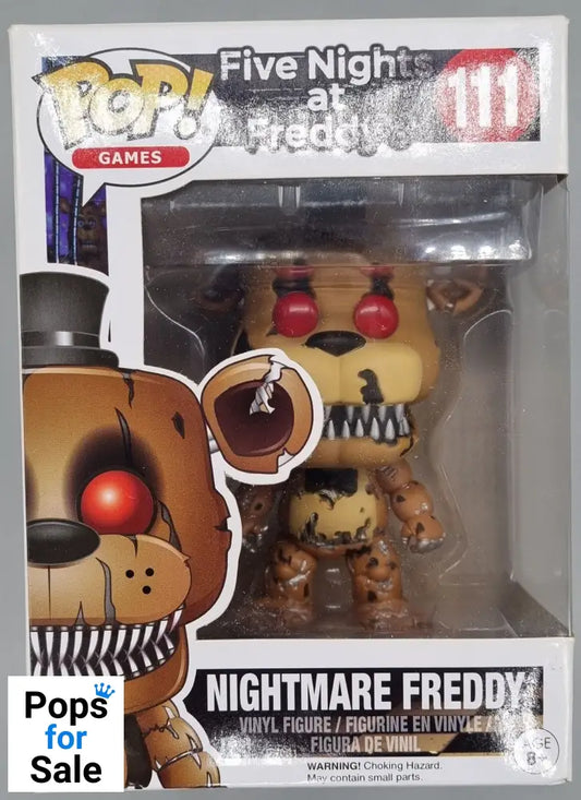 111 Nightmare Freddy - Five Nights at Freddy's FNAF Funko POP