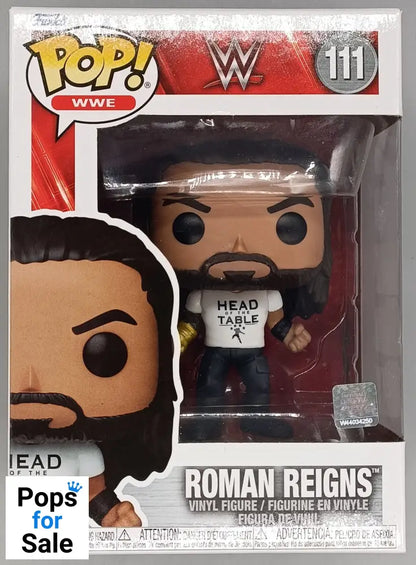 111 Roman Reigns (Head of the Table) - WWE - Funko POP - Box Damaged