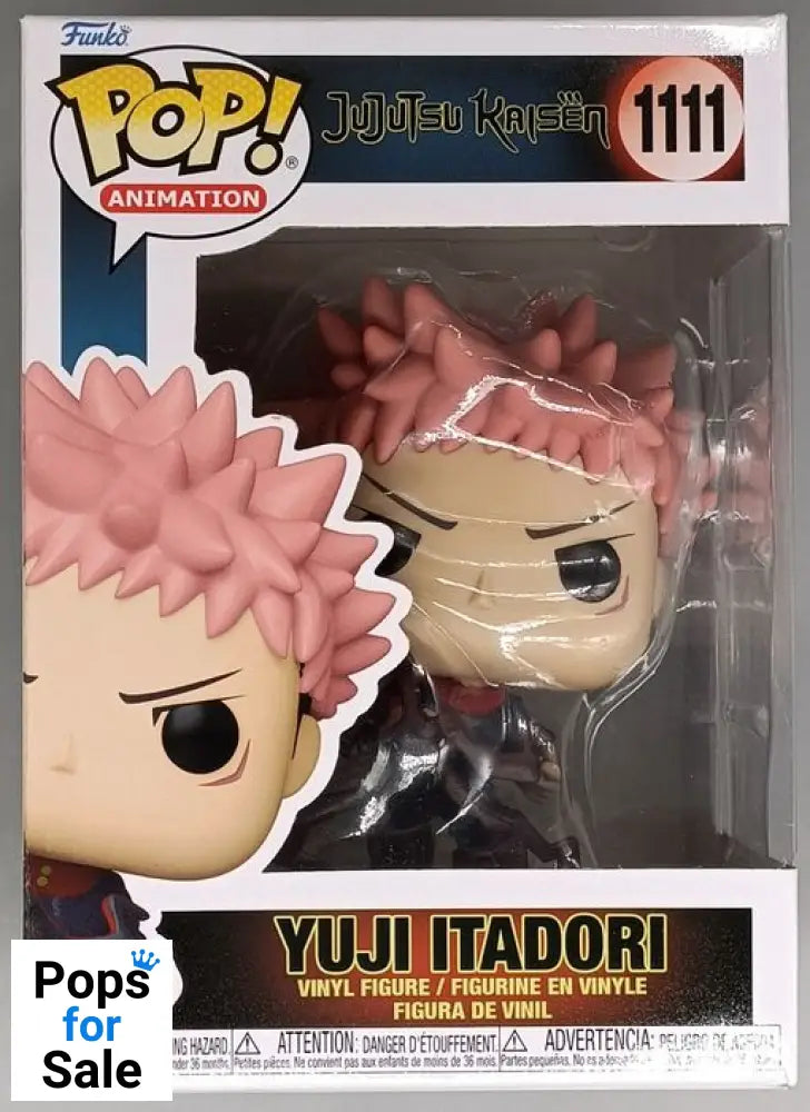 #1111 Yuji Itadori - Jujutsu Kaisen - Box Damaged Funko POP