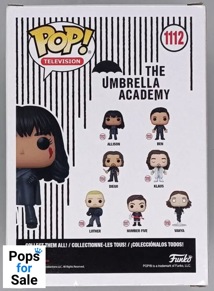 #1112 Allison (Injured) - Umbrella Academy Funko POP