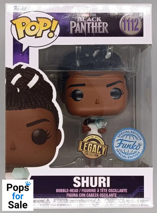 1112 Shuri (w/ Hologram) - Marvel Black Panther Funko POP