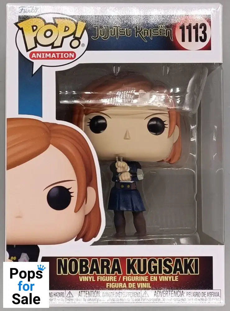 #1113 Nobara Kugisaki - Jujutsu Kaisen - Box Damaged Funko POP - PopsforSale.co.uk