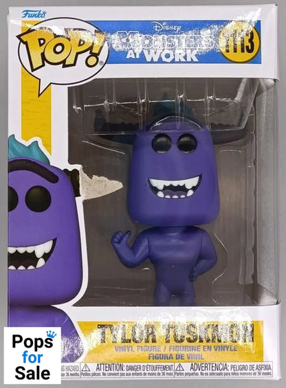 #1113 Tylor Tuskmon - Disney Monsters at Work - Box Damaged Funko POP