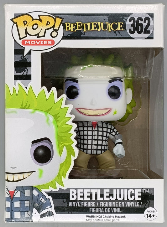 #362 Beetlejuice (Adam's Clothes) - Horror - Beetlejuice Box Damaged Funko POP