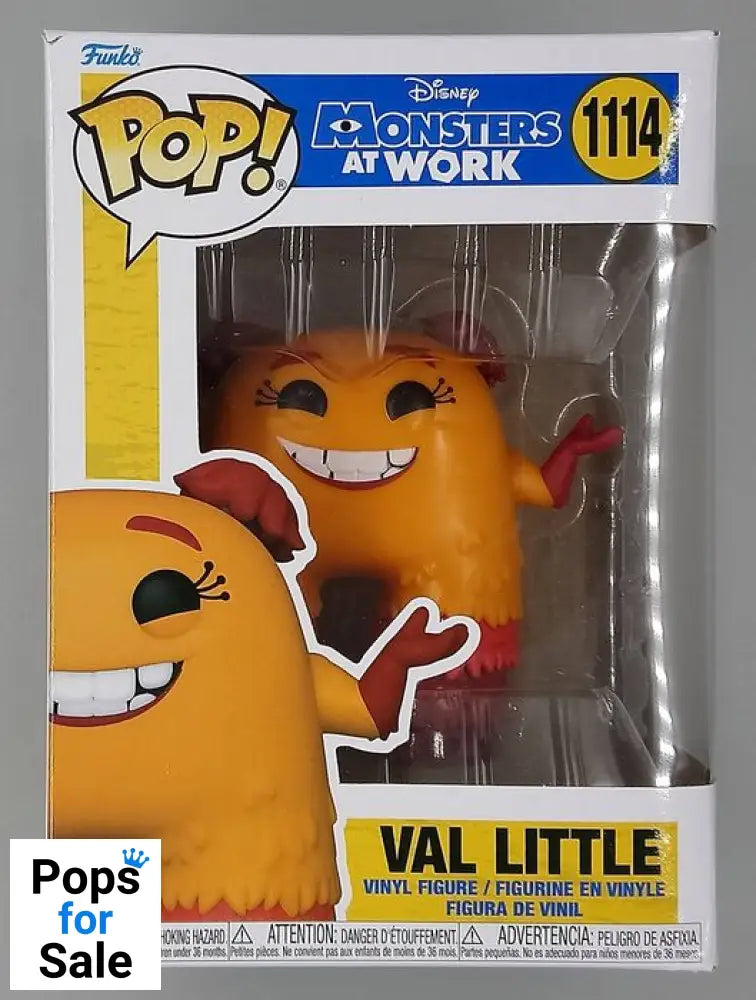 #1114 Val Little - Disney Monsters at Work Funko POP - PopsforSale.co.uk