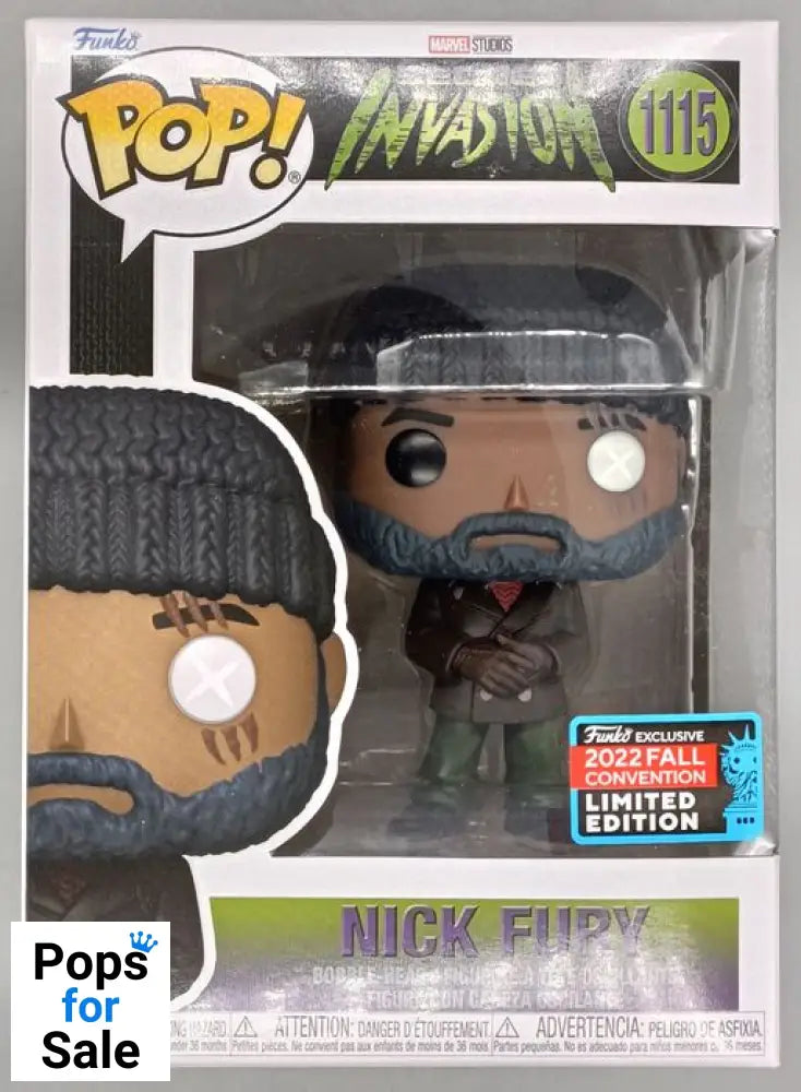 #1115 Nick Fury - Marvel Secret Invasion - 2022 Con Funko POP