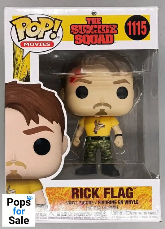 #1115 Rick Flag - The Suicide Squad Funko POP - PopsforSale.co.uk