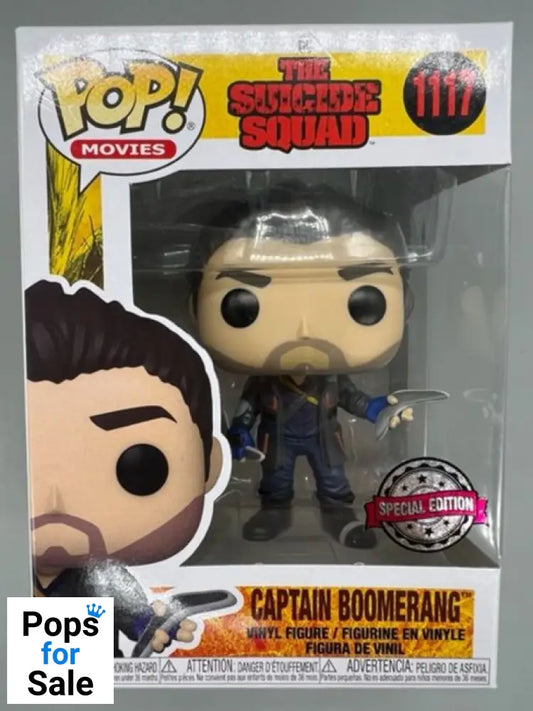 #1117 Captain Boomerang - The Suicide Squad Funko POP - PopsforSale.co.uk