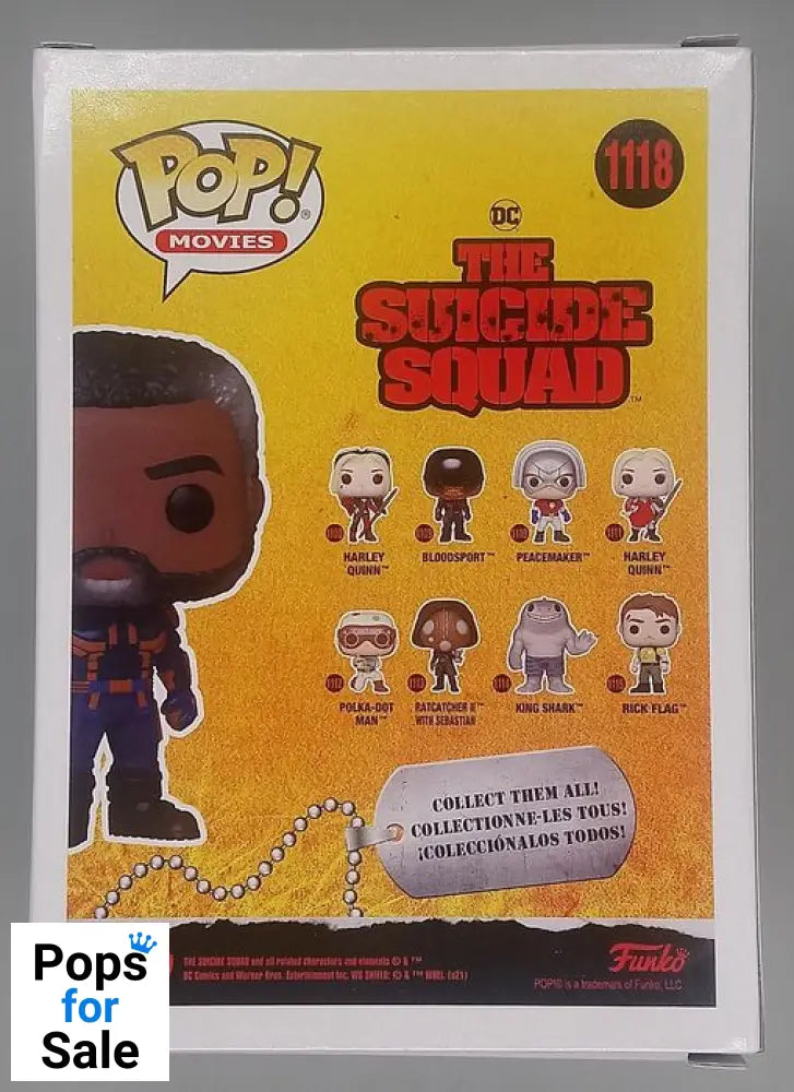 #1118 Bloodsport (Unmasked) - The Suicide Squad - Funko Exc Funko POP - PopsforSale.co.uk