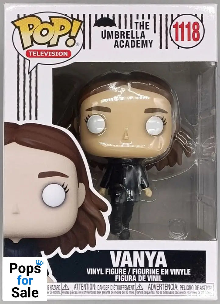 #1118 Vanya (Levitating) - Umbrella Academy - Box Damaged Funko POP