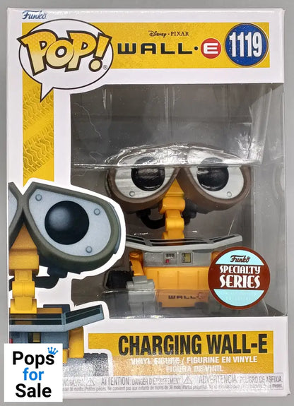 1119 Charging WALL-E - Disney WALL-E Funko POP - Brand New