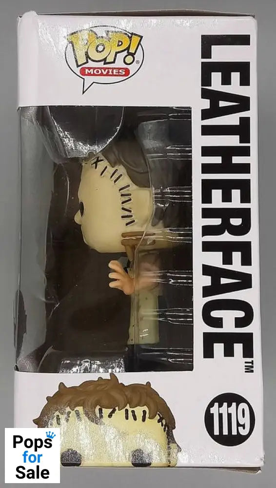 #1119 Leatherface (w/ Mallet) The Texas Chainsaw Mas Box Damaged Funko POP - PopsforSale.co.uk