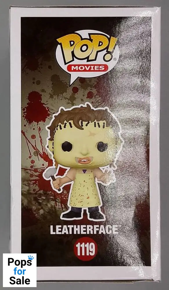 #1119 Leatherface (w/ Mallet) The Texas Chainsaw Mas Box Damaged Funko POP - PopsforSale.co.uk