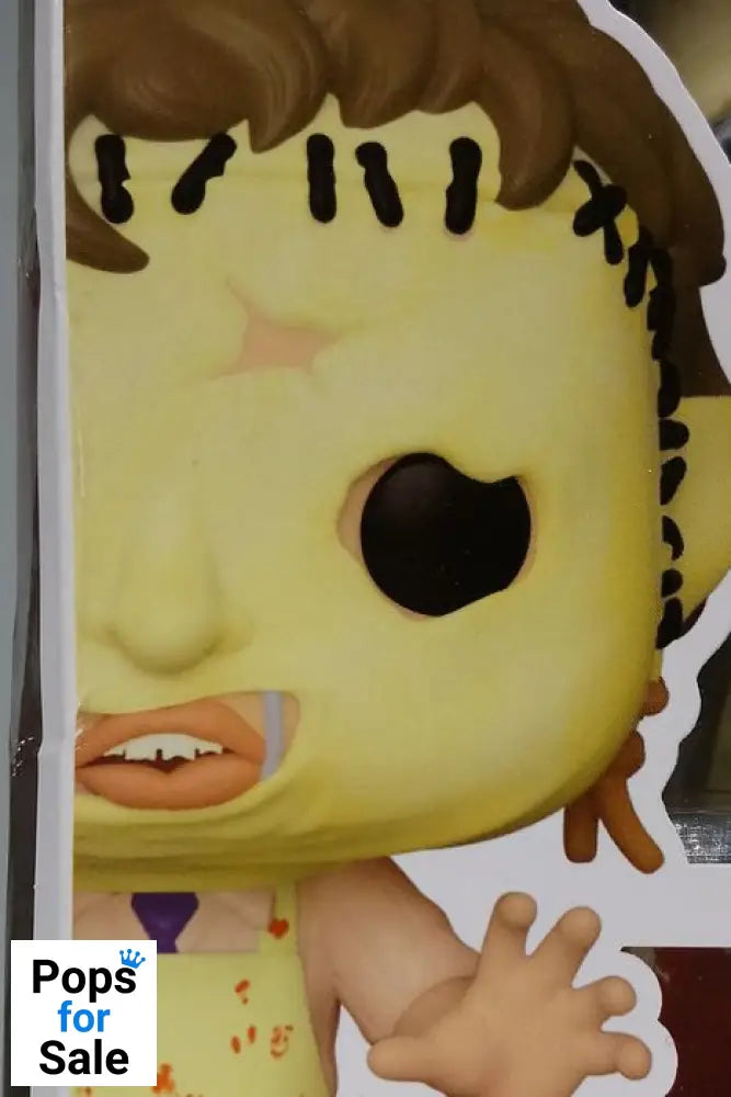 #1119 Leatherface (w/ Mallet) The Texas Chainsaw Mas Box Damaged Funko POP - PopsforSale.co.uk