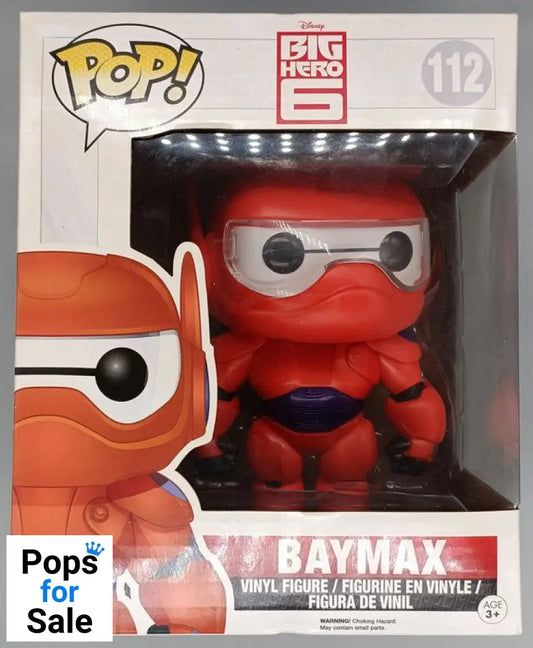 #112 Baymax (Armored) - 6 Inch - Disney Big Hero 6 - Box Damaged Funko POP
