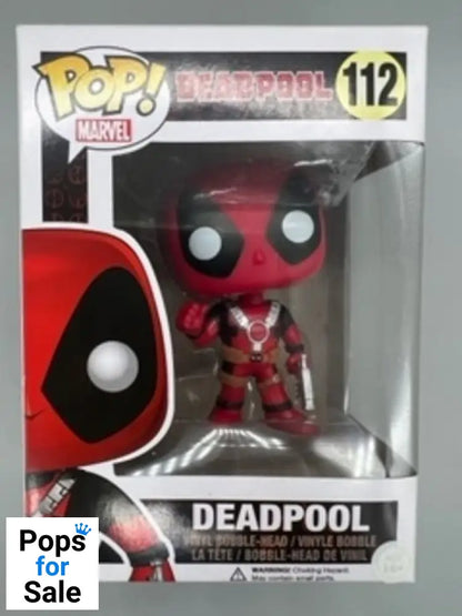 #112 Deadpool (Thumb Up) - Marvel - Box Damaged Funko POP