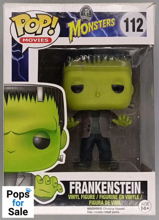 #112 Frankenstein - Monsters Horror Box Damaged Funko POP