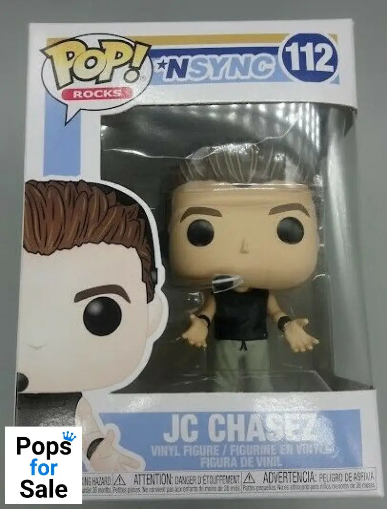 #112 JC Chasez - NSYNC Funko POP - PopsforSale.co.uk