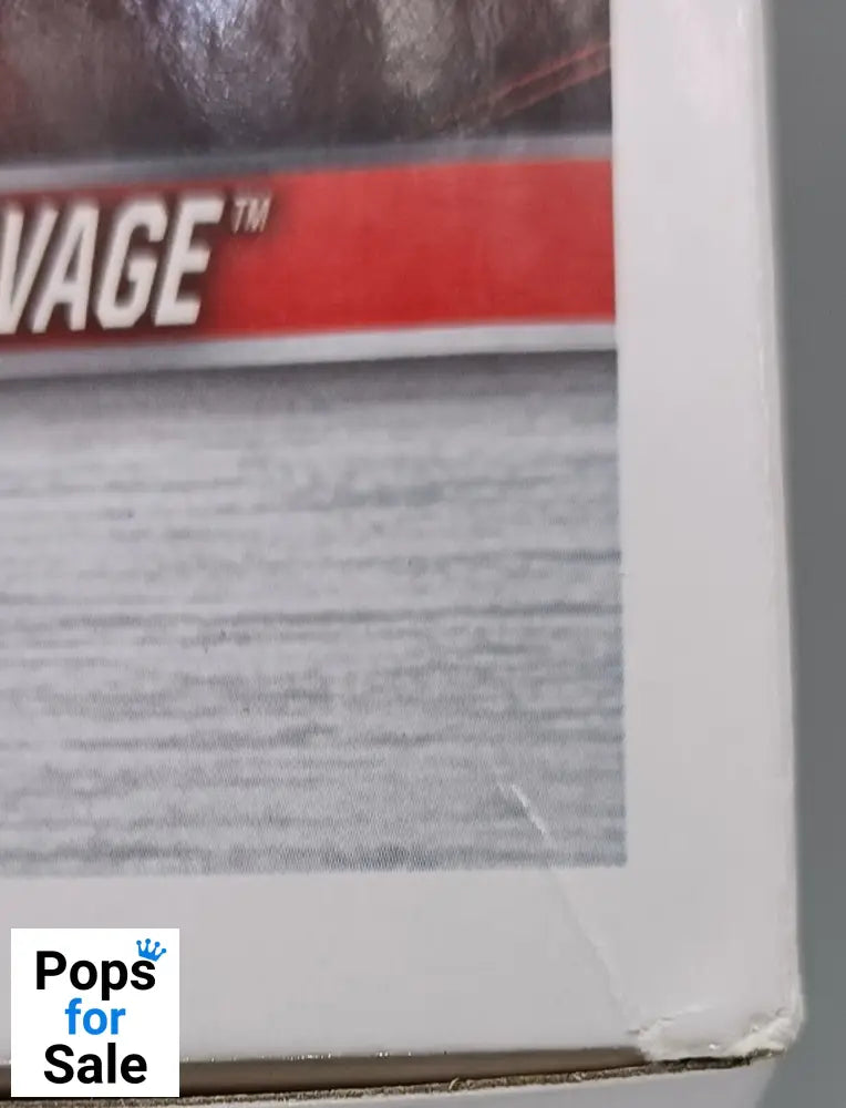 112 Macho Man Randy Savage (King) Metallic - WWE Funko POP - Box Damaged