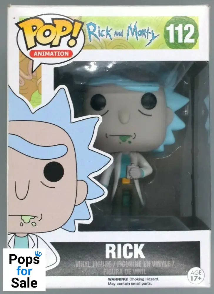 112 Rick - Rick and Morty Funko POP